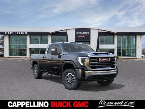 Onyx Black 2026 GMC Sierra 2500 4WD Double Cab 149" SLE