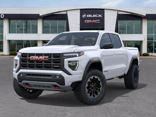 Summit White 2026 GMC Canyon 4WD Crew Cab AT4