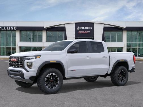 Summit White 2026 GMC Canyon 4WD Crew Cab AT4