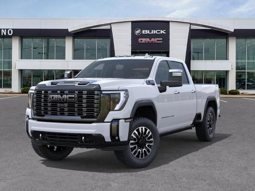 Glacier White Tricoat 2026 GMC Sierra 2500 4WD Crew Cab 159" Denali Ultimate
