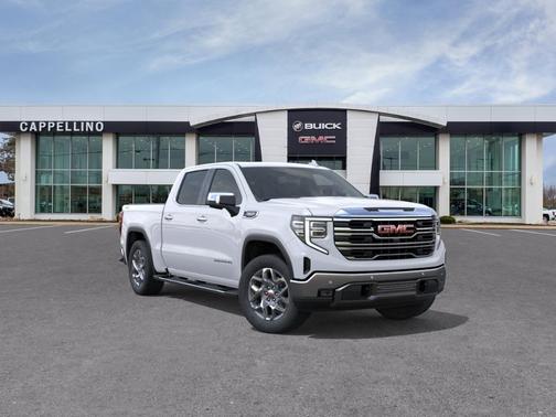Summit White 2026 GMC Sierra 1500 4WD Crew Cab 147" SLT