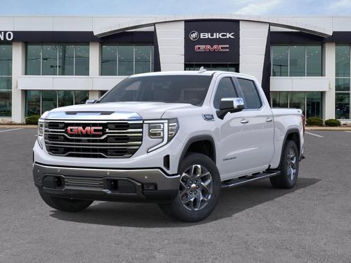 Summit White 2026 GMC Sierra 1500 4WD Crew Cab 147" SLT