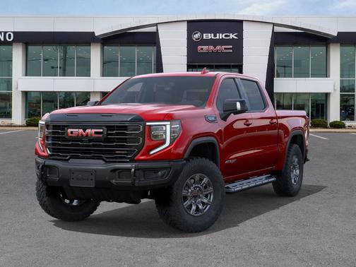 Volcanic Red Tintcoat 2026 GMC Sierra 1500 4WD Crew Cab 147" AT4X