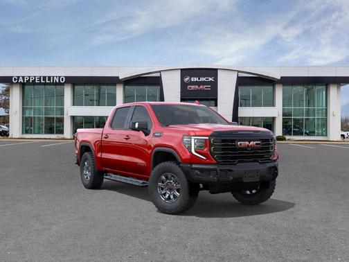 Volcanic Red Tintcoat 2026 GMC Sierra 1500 4WD Crew Cab 147" AT4X