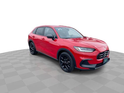 Milano Red 2024 Honda HR-V Sport AWD CVT