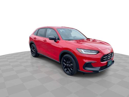 Milano Red 2024 Honda HR-V Sport AWD CVT
