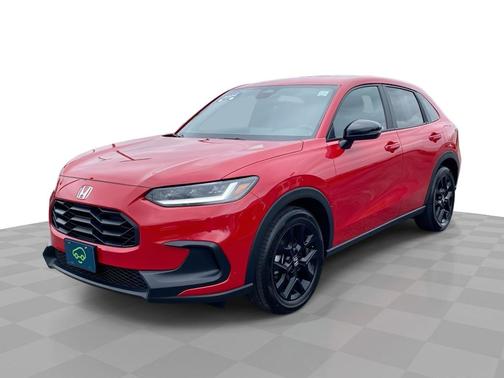 Milano Red 2024 Honda HR-V Sport AWD CVT
