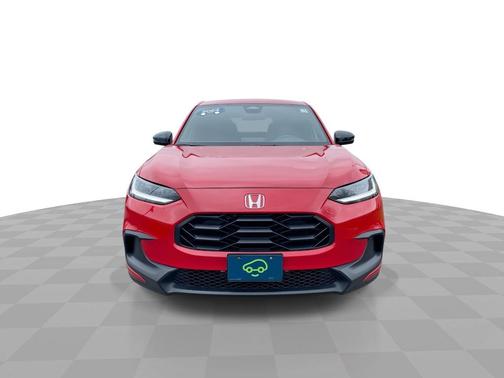Milano Red 2024 Honda HR-V Sport AWD CVT