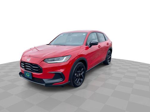 Milano Red 2024 Honda HR-V Sport AWD CVT