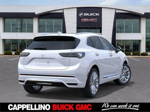 Iridescent White Tricoat 2026 Buick Envision AWD 4dr Avenir