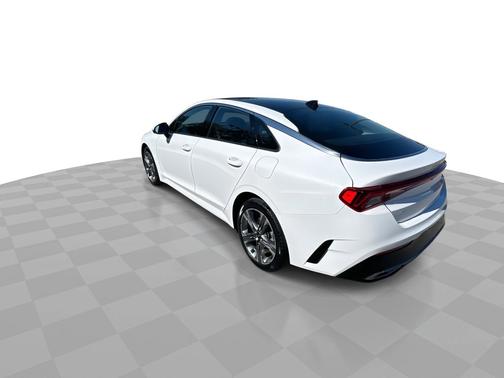 Glacial White Pearl 2024 Kia K5 EX Auto FWD