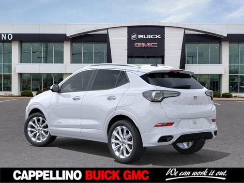White Frost Tricoat 2026 Buick Encore GX AWD 4dr Avenir