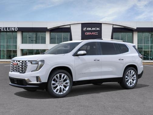 Glacier White Tricoat 2026 GMC Acadia AWD 4dr Denali