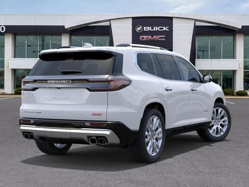 Glacier White Tricoat 2026 GMC Acadia AWD 4dr Denali