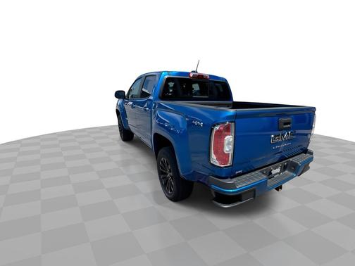 Dynamic Blue Metallic 2022 GMC Canyon 4WD Crew Cab 128" Elevation