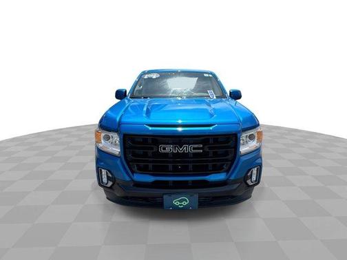 Dynamic Blue Metallic 2022 GMC Canyon 4WD Crew Cab 128" Elevation