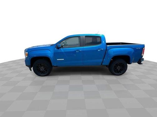 Dynamic Blue Metallic 2022 GMC Canyon 4WD Crew Cab 128" Elevation
