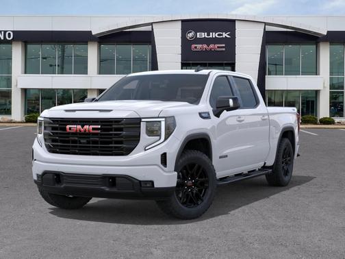 Summit White 2026 GMC Sierra 1500 4WD Crew Cab 147" Elevation w/3SB