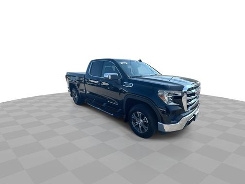 Onyx Black 2020 GMC Sierra 1500 4WD Double Cab 147" SLE