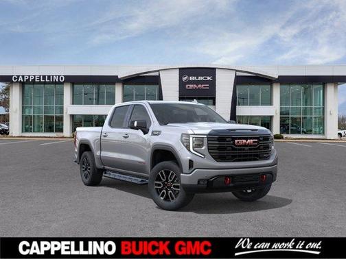 Sterling Metallic 2026 GMC Sierra 1500 4WD Crew Cab 147" AT4