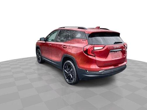 Volcanic Red Tintcoat 2023 GMC Terrain AWD 4dr SLE
