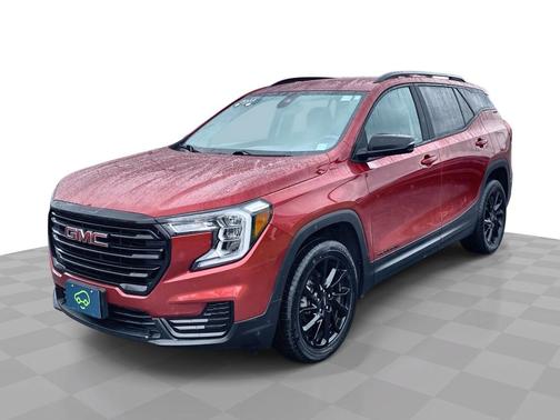 Volcanic Red Tintcoat 2023 GMC Terrain AWD 4dr SLE