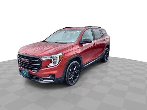 Volcanic Red Tintcoat 2023 GMC Terrain AWD 4dr SLE