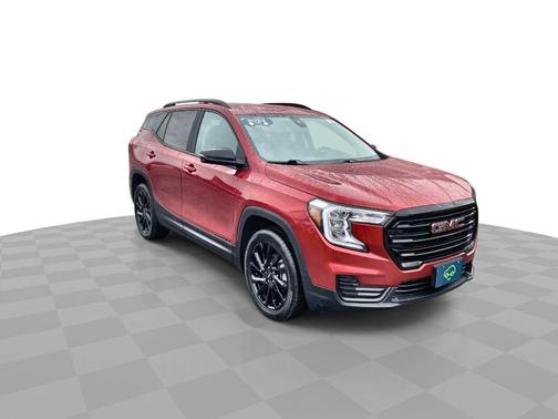 Volcanic Red Tintcoat 2023 GMC Terrain AWD 4dr SLE