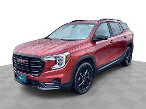 Volcanic Red Tintcoat 2023 GMC Terrain AWD 4dr SLE