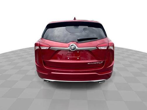 Chili Red Metallic 2019 Buick Envision AWD 4dr Premium II