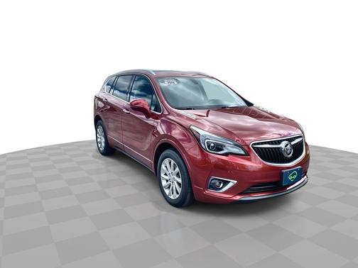 Chili Red Metallic 2019 Buick Envision AWD 4dr Essence