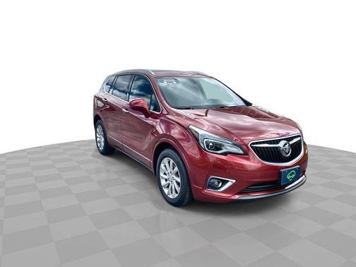 Chili Red Metallic 2019 Buick Envision AWD 4dr Essence