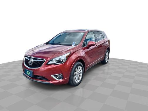 Chili Red Metallic 2019 Buick Envision AWD 4dr Essence