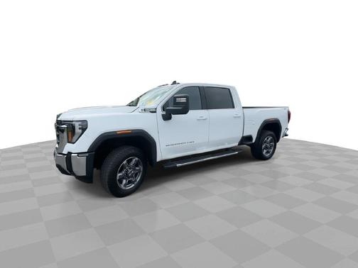 Summit White 2025 GMC Sierra 2500 4WD Crew Cab 159" SLE