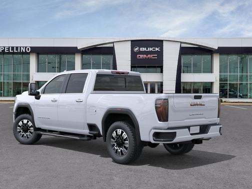 Glacier White Tricoat 2026 GMC Sierra 2500 4WD Crew Cab 159" Denali