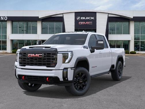 Summit White 2026 GMC Sierra 2500 4WD Crew Cab 159" AT4