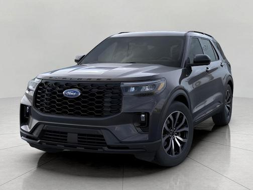 Agate Black Metallic 2026 Ford Explorer ST-Line
