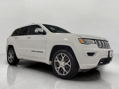 Bright White Clearcoat 2021 Jeep Grand Cherokee Overland