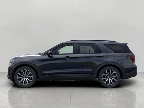 AGATE BLACK METALLIC 2026 Ford Explorer ST-Line