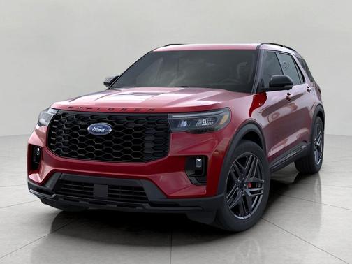 RAPID RED MET TINTED CC 2026 Ford Explorer ST-Line