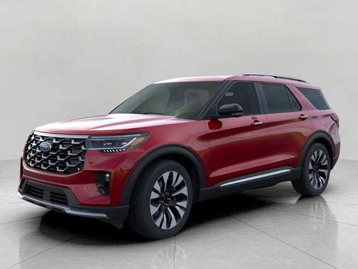 RAPID RED MET TINTED CC 2026 Ford Explorer Platinum