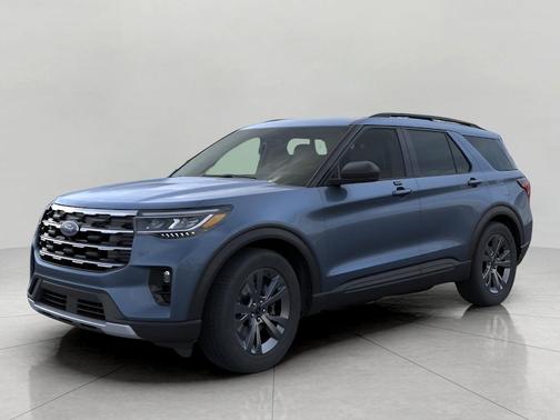 Vapor Blue Metallic 2026 Ford Explorer Active