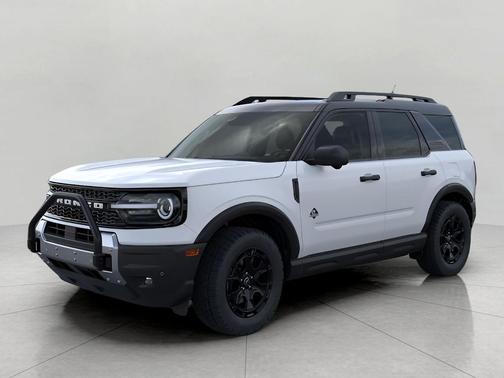 SPACE WHITE METALLIC 2026 Ford Bronco Sport Outer Banks