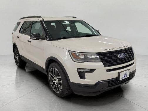 WHITE PLATINUM MET TRI-COAT 2019 Ford Explorer Sport