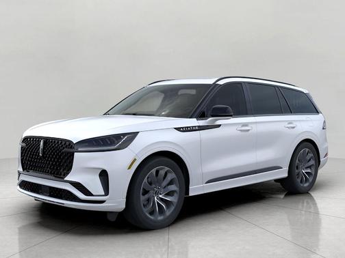 PRISTINE WHITE MET 3C 2026 Lincoln Aviator Premiere