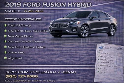 2019 Ford Fusion Hybrid SE