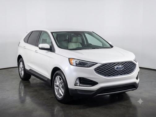 Oxford White 2023 Ford Edge SEL