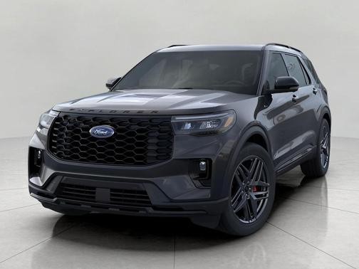 AGATE BLACK METALLIC 2026 Ford Explorer ST-Line