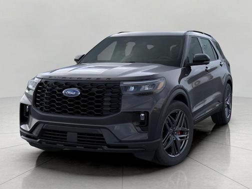 AGATE BLACK METALLIC 2026 Ford Explorer ST-Line