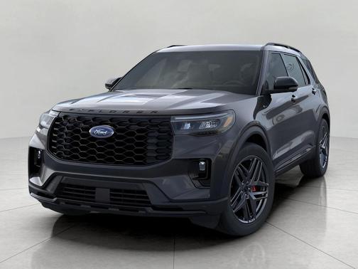 Agate Black Metallic 2026 Ford Explorer ST-Line
